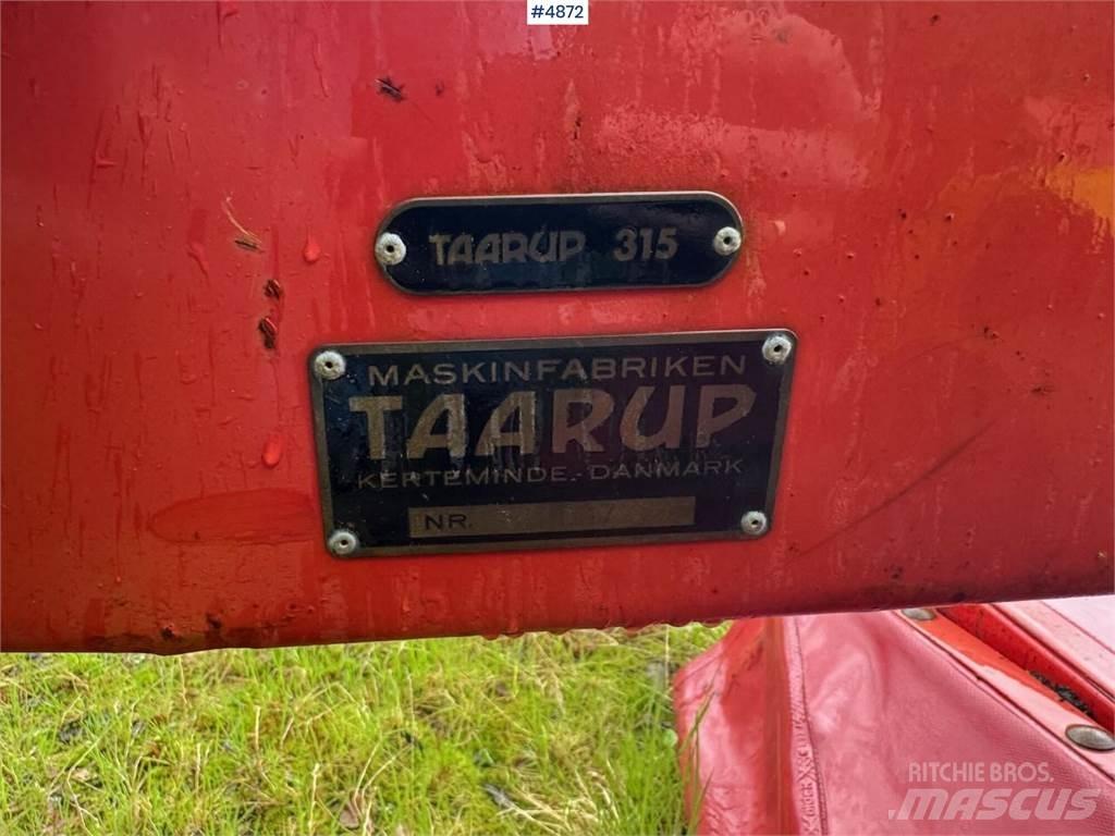 Taarup 315 Další vyorávače, příslušenství