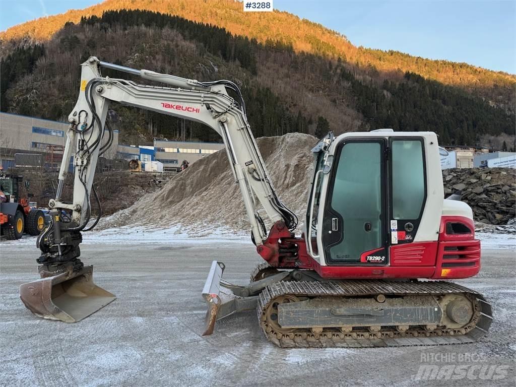Takeuchi TB 290-2 Pásová rýpadla
