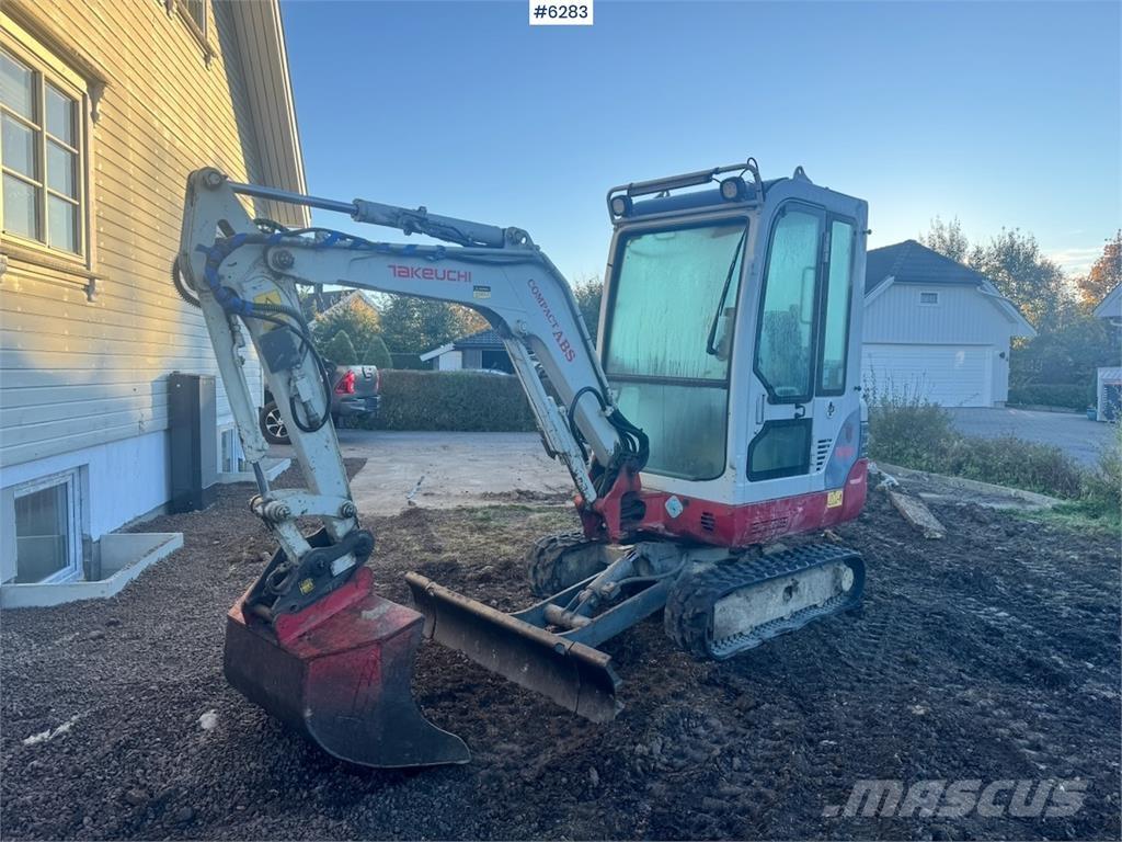 Takeuchi TB219 Pásová rýpadla