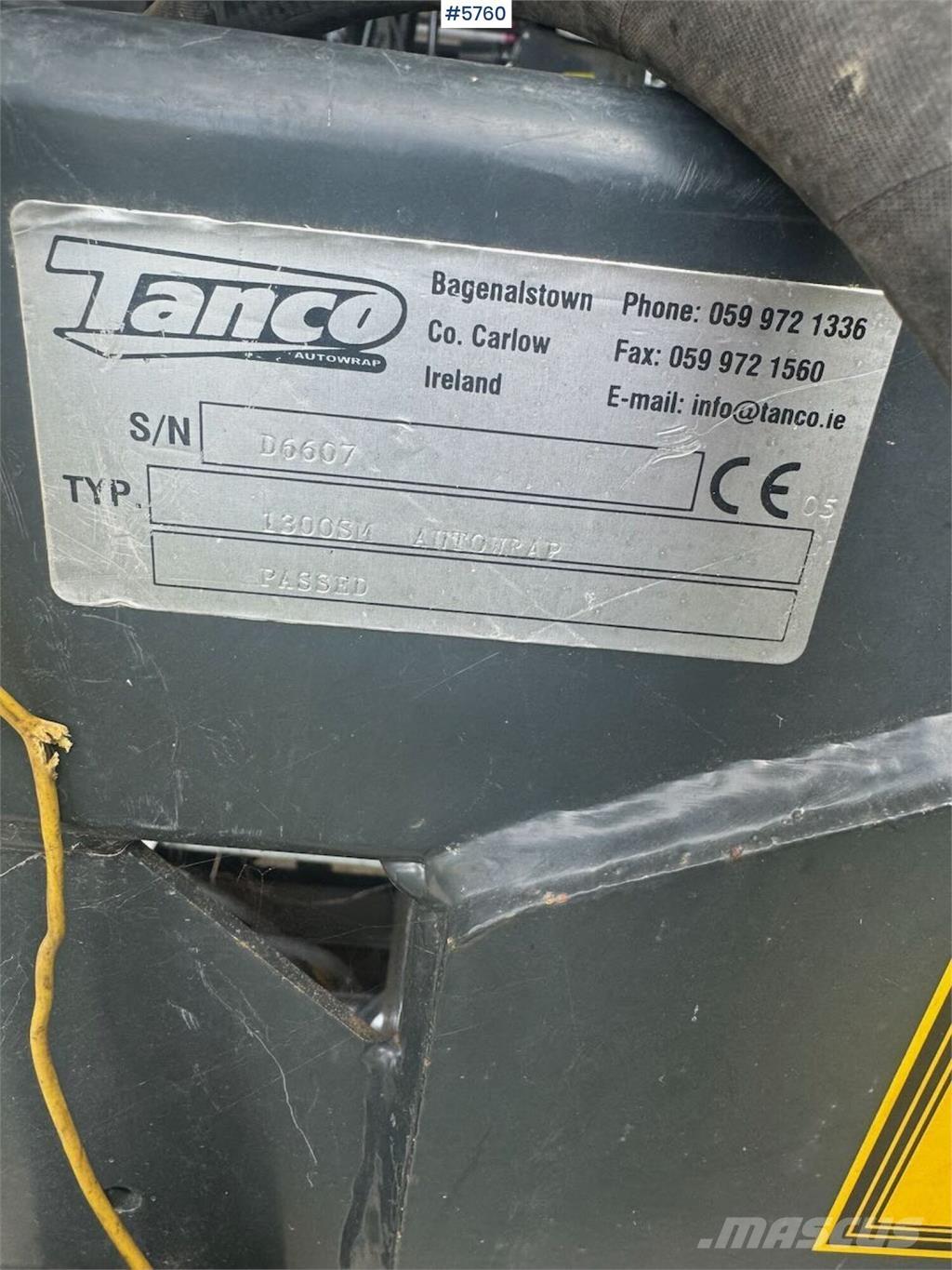 Tanco 1300SM Další vyorávače, příslušenství