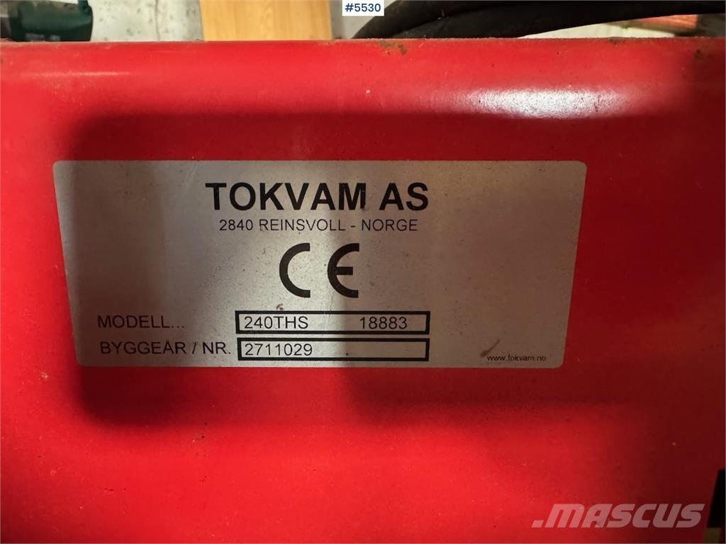 Tokvam 240 THS Sněžné pluhy, přední sněhové radlice