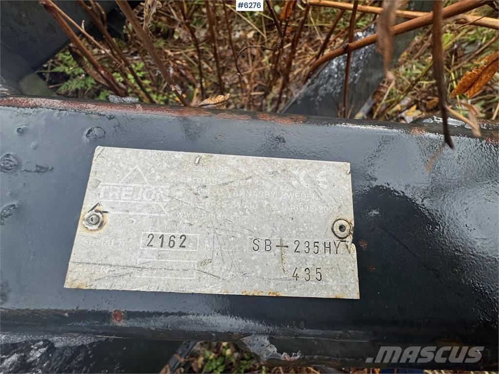 Trejon Optimal Sněžné pluhy, přední sněhové radlice