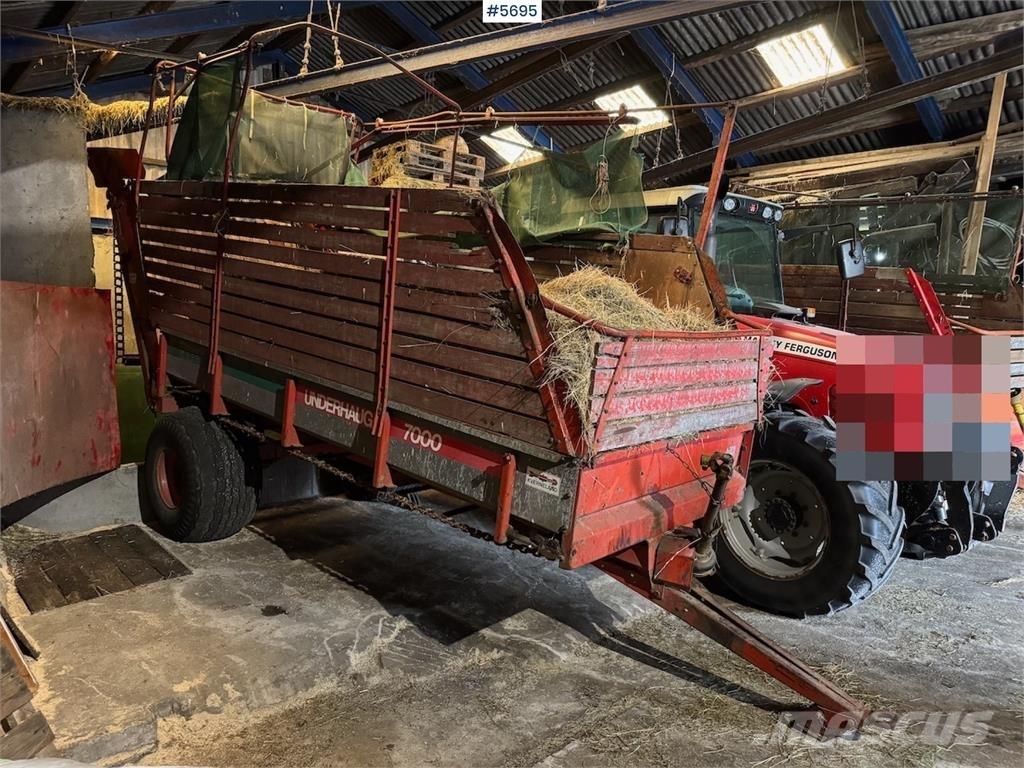 Underhaug 7000 Další vyorávače, příslušenství