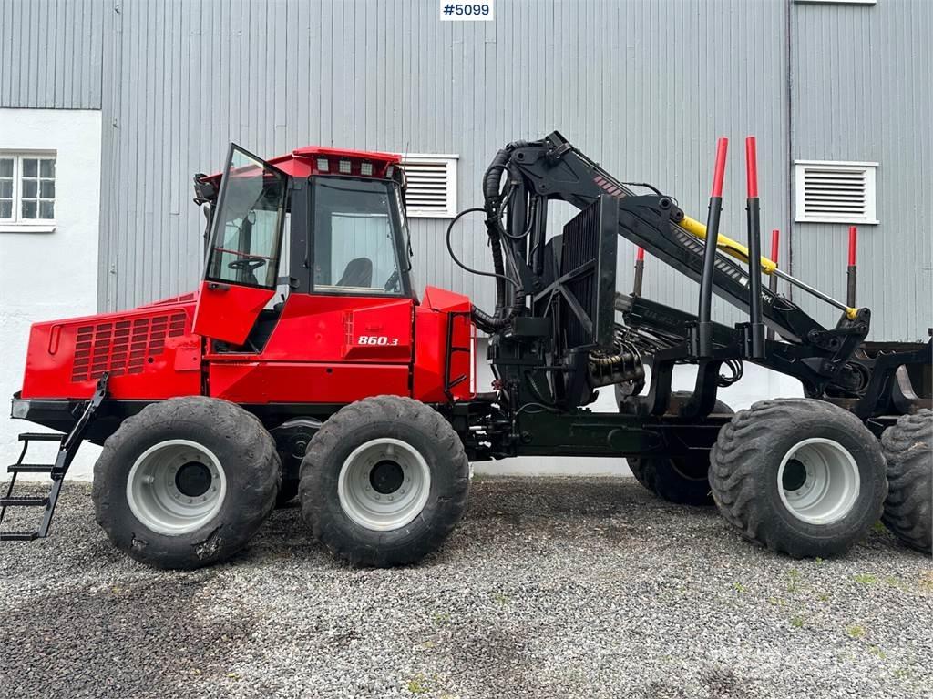 Valmet 860 lll Lesní jeřáby
