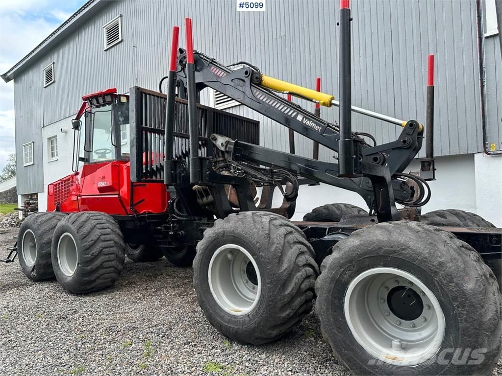 Valmet 860 lll Lesní jeřáby