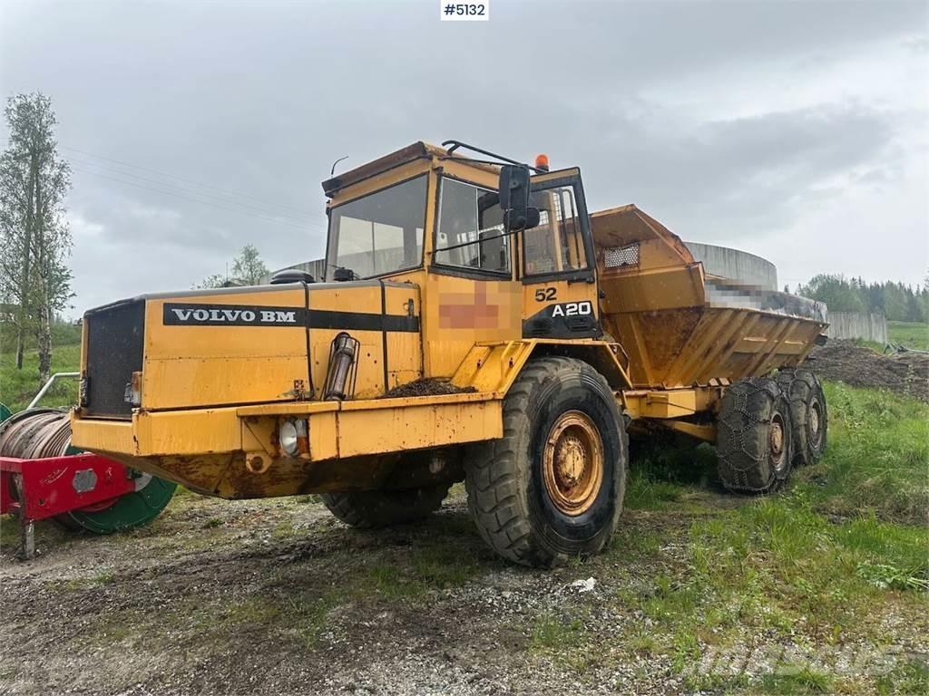 Volvo A20 6x4 Vyklápěcí dempry