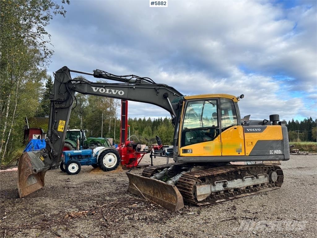 Volvo EC140DL Pásová rýpadla