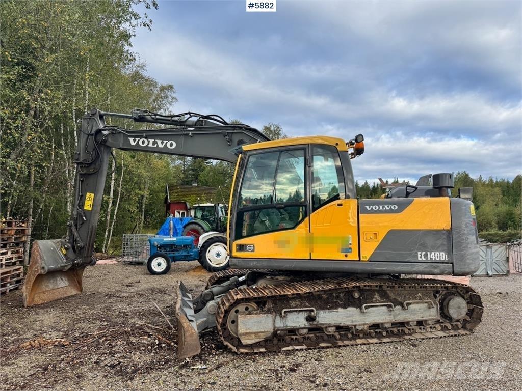 Volvo EC140DL Pásová rýpadla