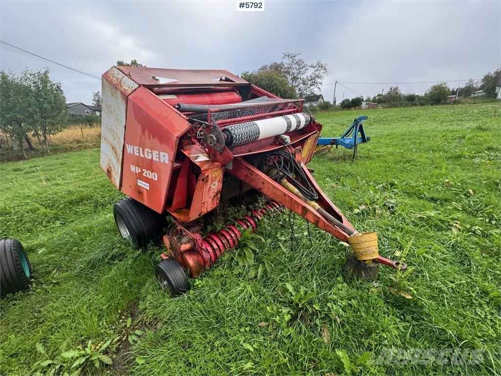Welger RP 200 Další vyorávače, příslušenství