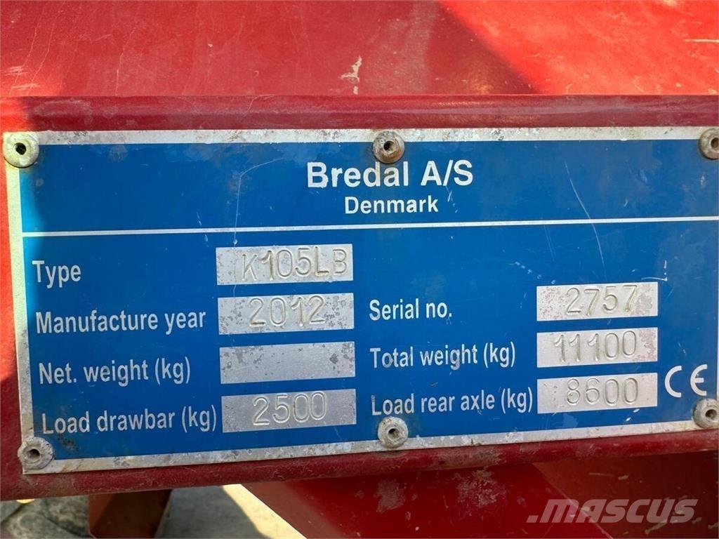 Bredal K105LB Jiné hnojicí stroje a příslušenství