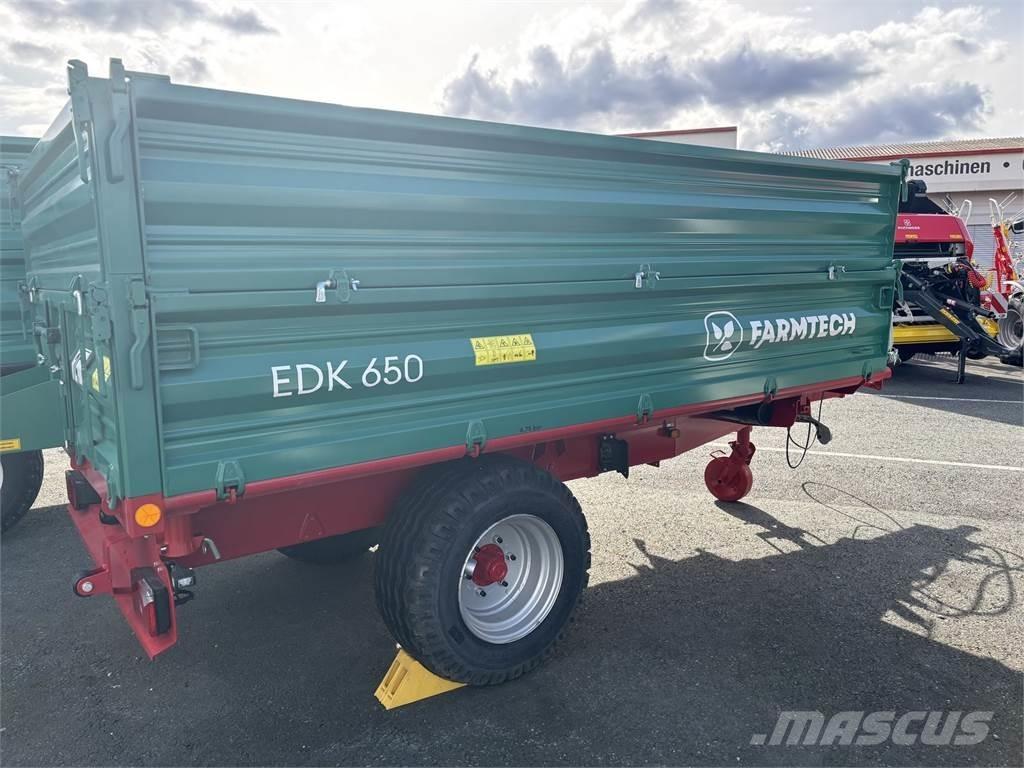 Farmtech EDK 650HD Sklápěcí přívěs