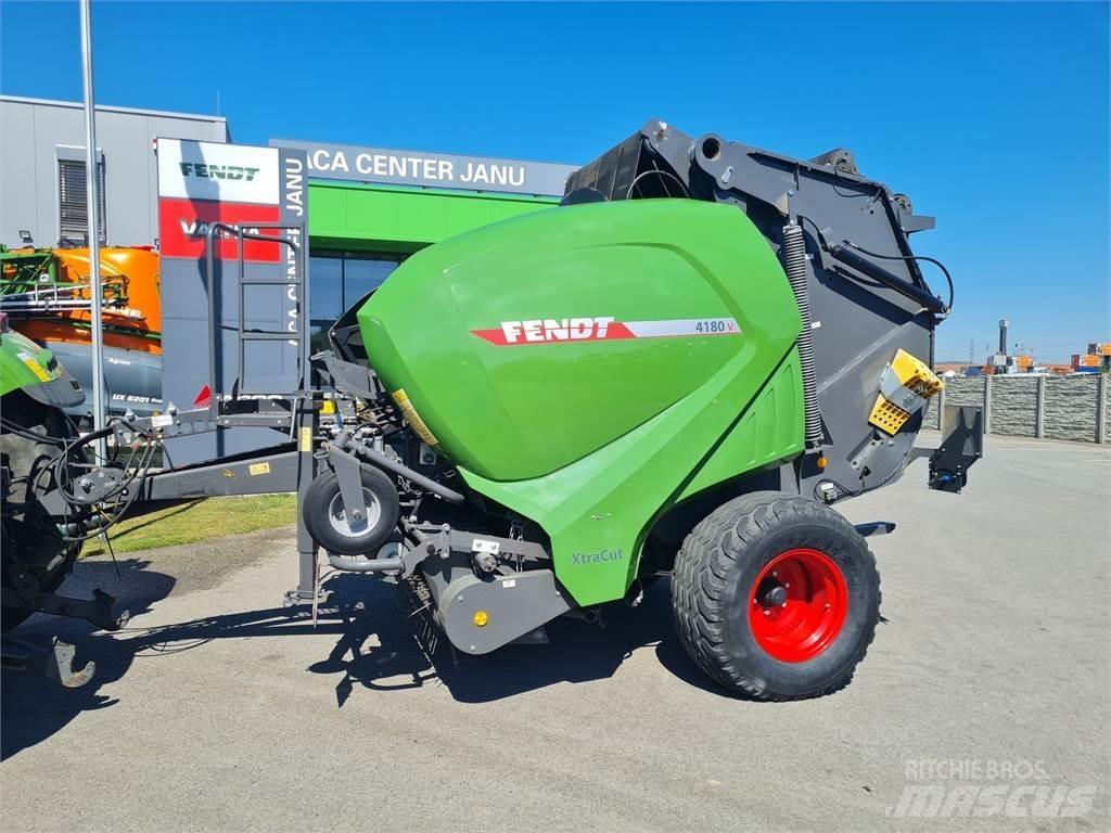 Fendt 4180 V XTRA Lis na válcové balíky