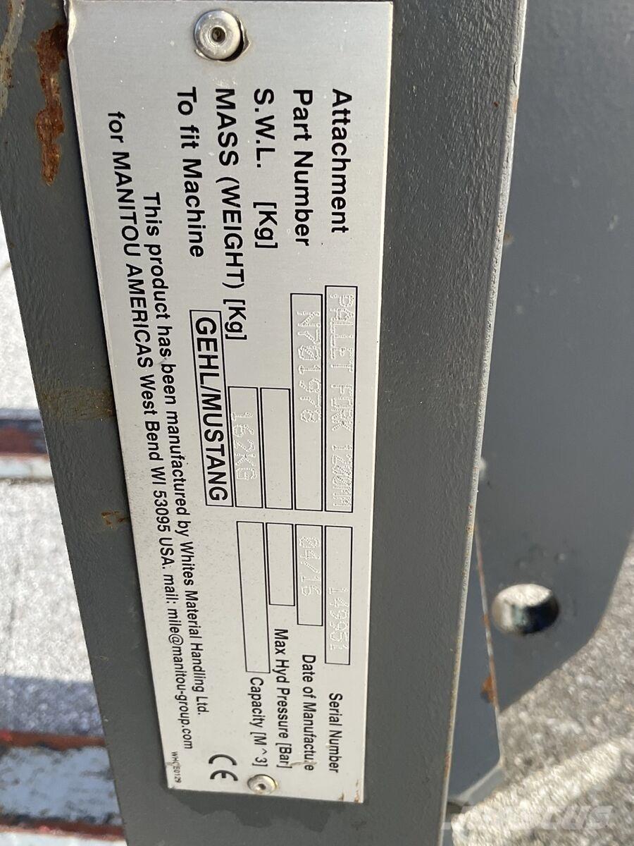 Gehl Palettengabel Teleskopické manipulátory