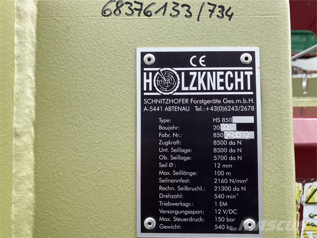  HOLZKNECHT HS 850 Navijáky