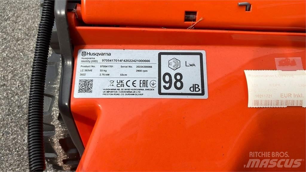 Husqvarna LC 353VE Samojízdné sekačky