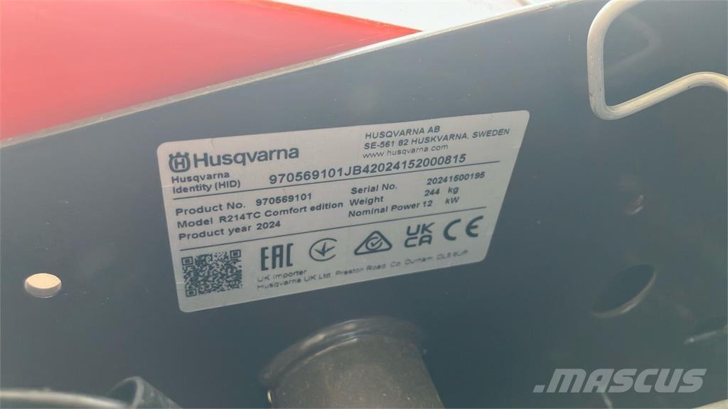 Husqvarna R 214TC Komunální technika - ostatní