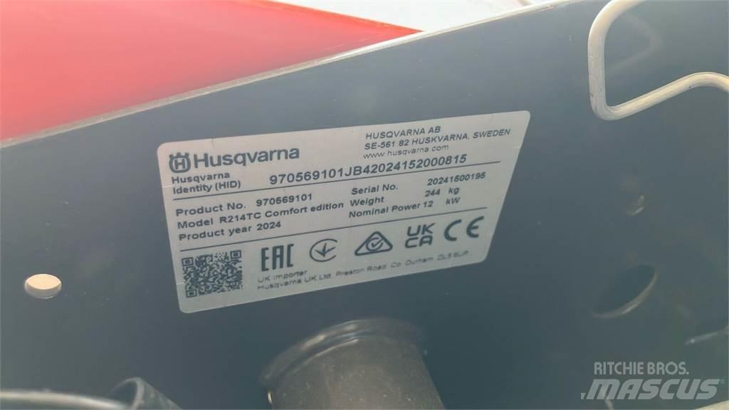 Husqvarna R 214TC Komunální technika - ostatní