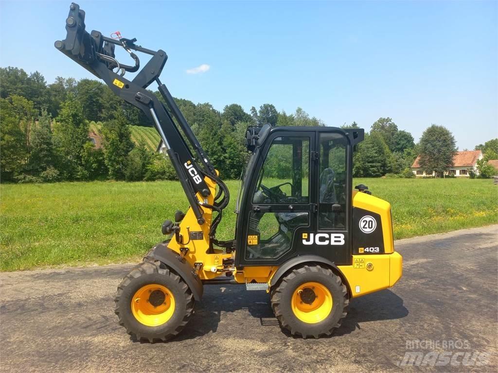 JCB 403 Agri Čelní nakladače a rypadla