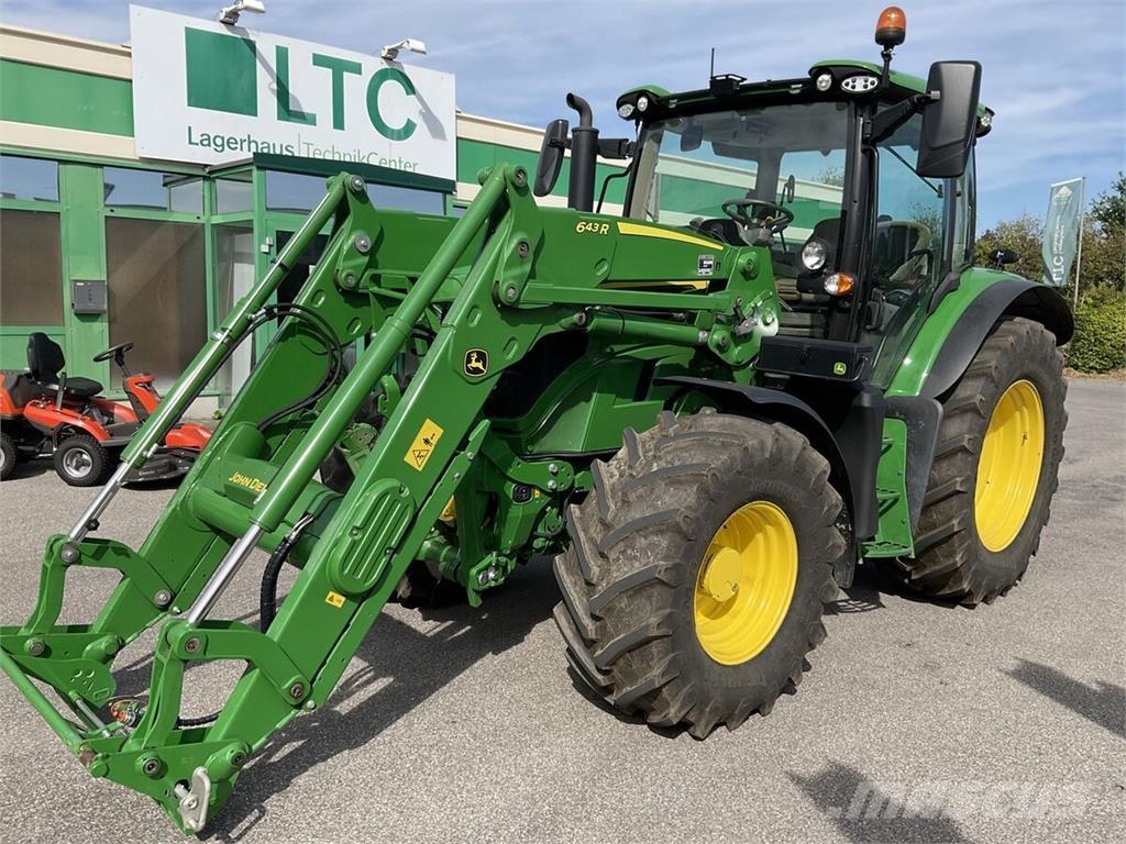 John Deere 6R 120 Traktory