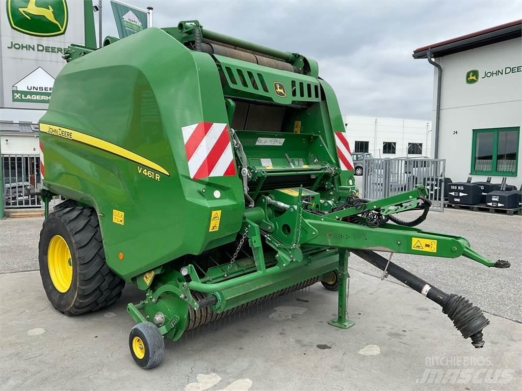 John Deere V461R Lis na válcové balíky