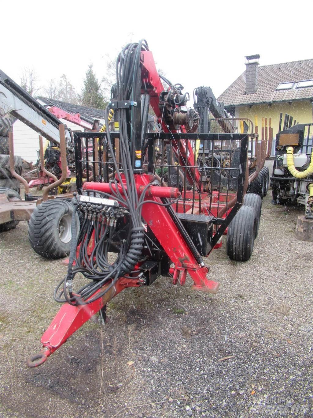 Kesla 2300 + 425 Patu Lesnické přívěsy