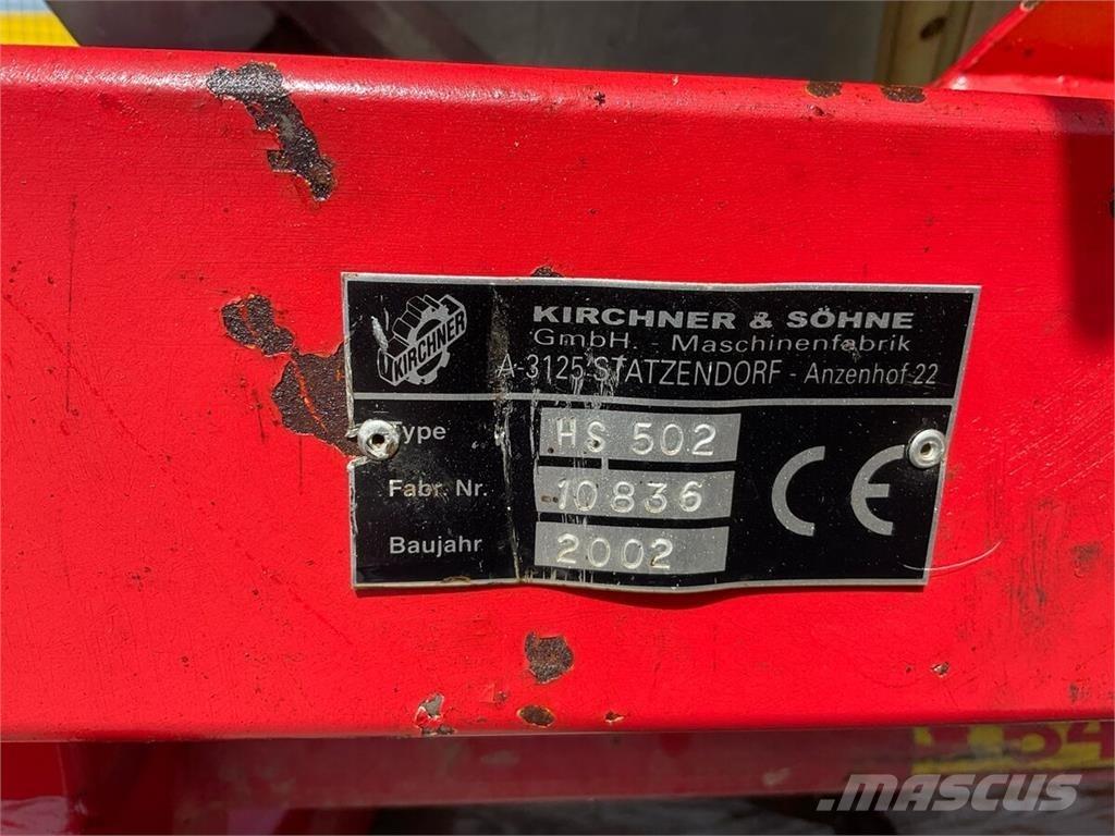Kirchner HS502 Jiné hnojicí stroje a příslušenství