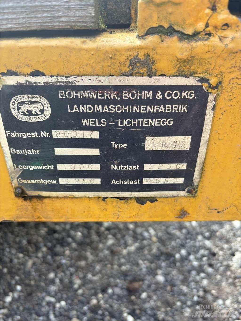 Ködel & Böhm Anhänger Další přívěsné vozíky