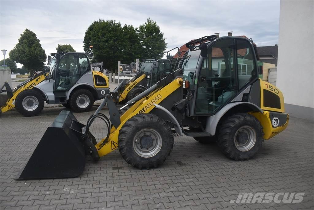 Kramer 750 Kolové nakladače