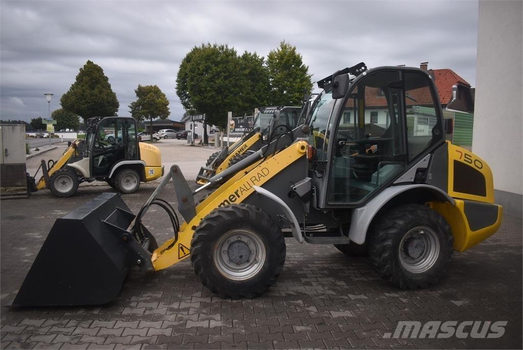 Kramer 750 Kolové nakladače