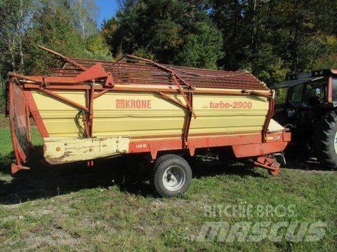 Krone Turbo 2900 Samosběrné vozy