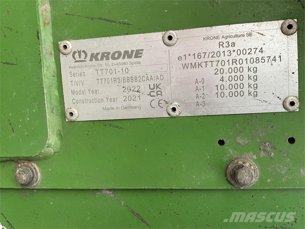 Krone TX 460 GL Samosběrné vozy