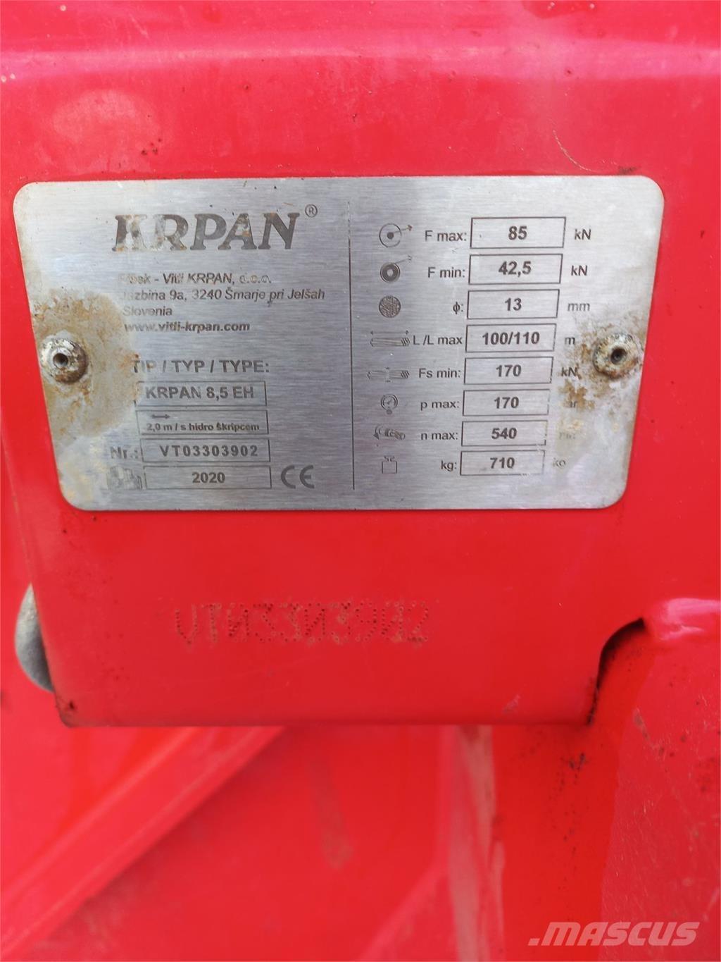 Krpan 8,5EH Navijáky