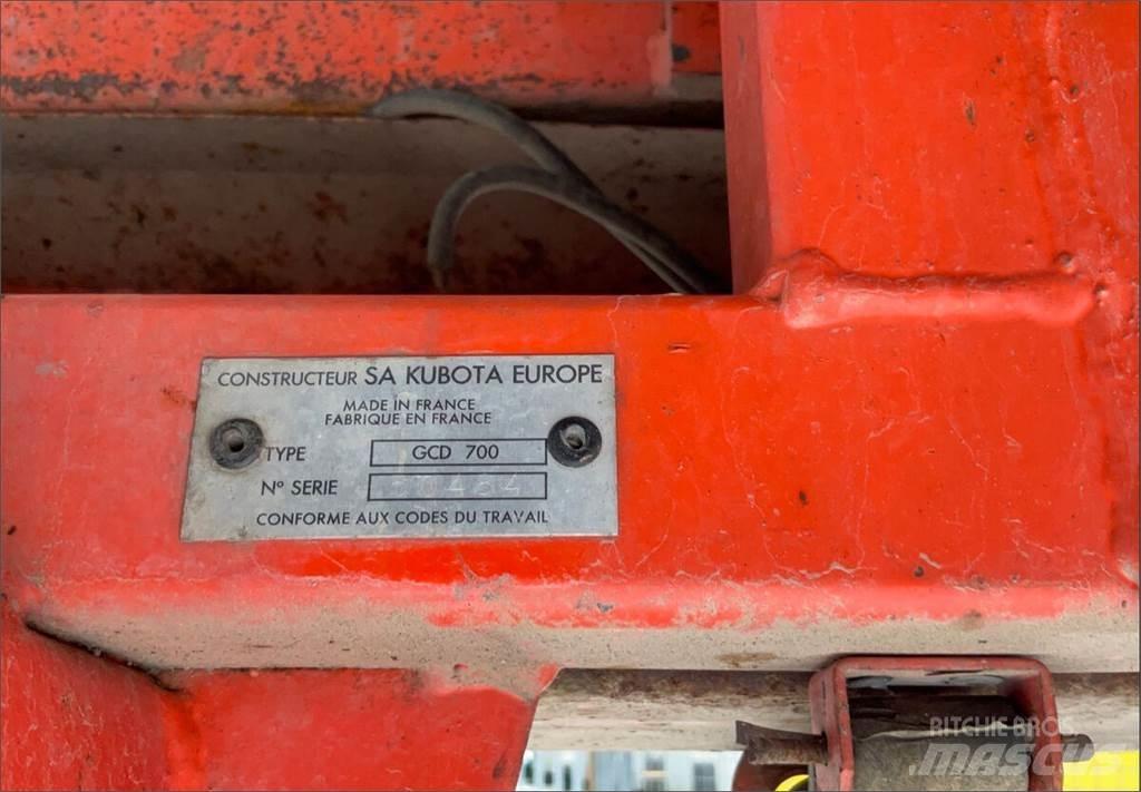 Kubota GCD 700 Komunální technika - ostatní