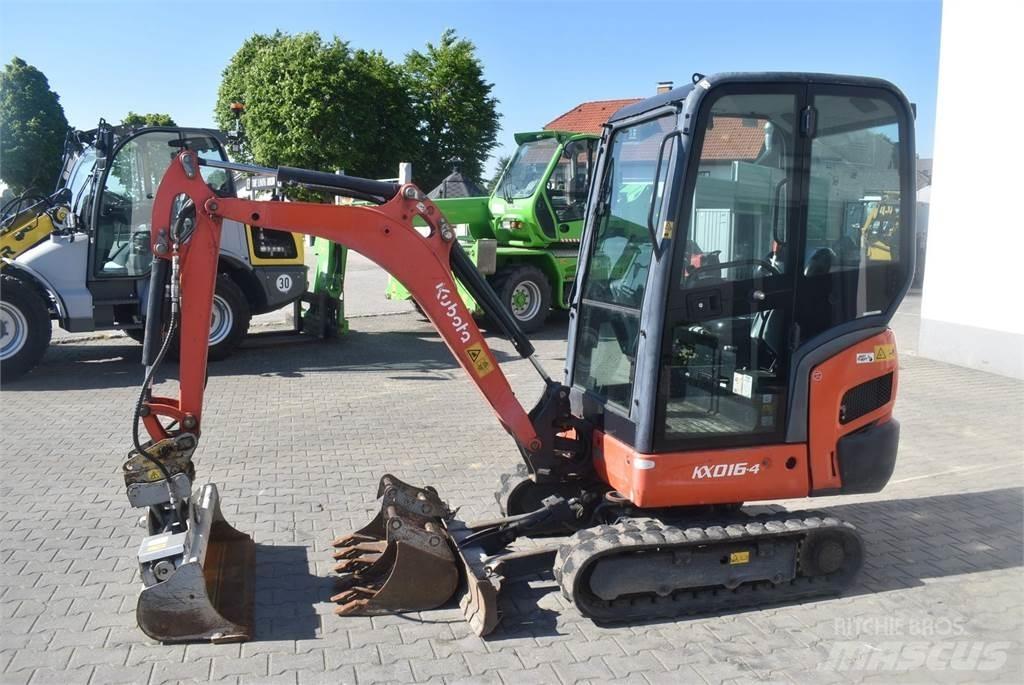 Kubota KX016-4 Mini rýpadla < 7t