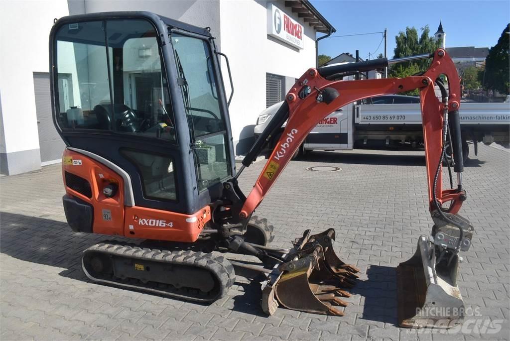 Kubota KX016-4 Mini rýpadla < 7t