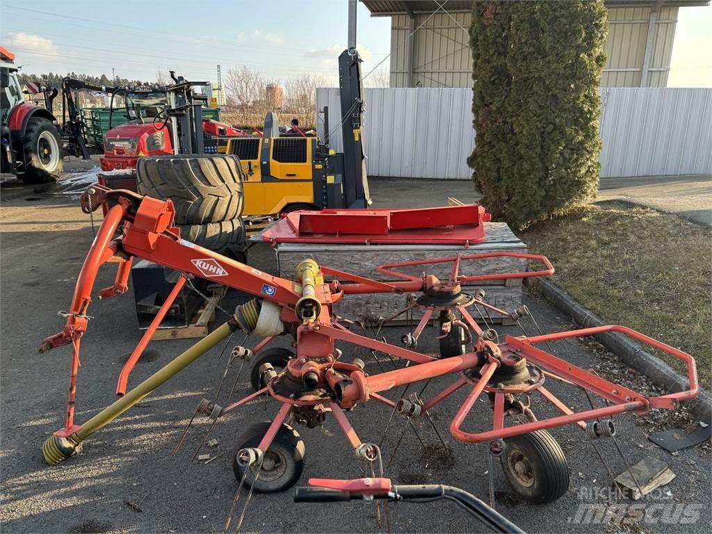 Kuhn  Obraceče a shrabovače sena