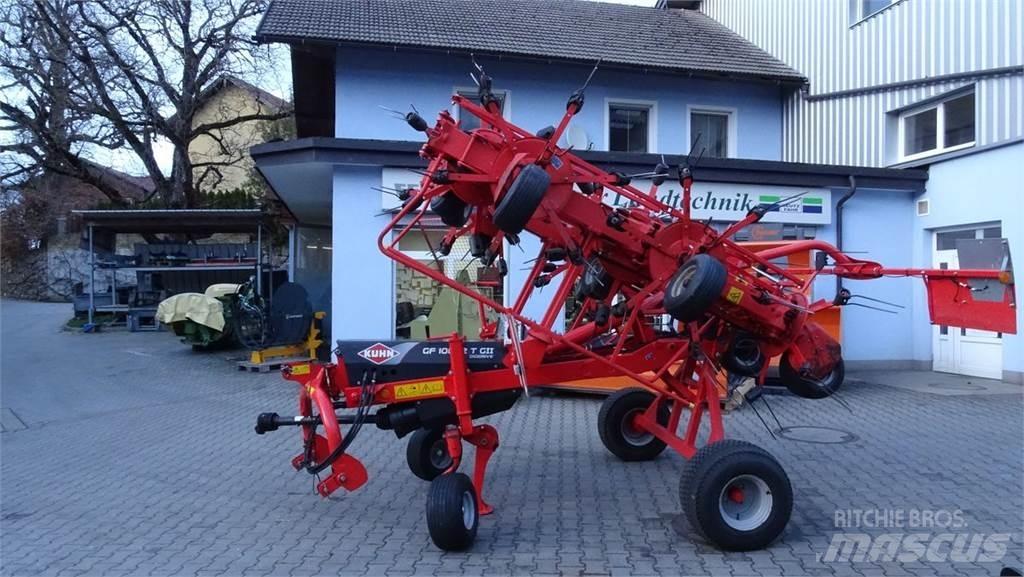 Kuhn GF 10802T Obraceče a shrabovače sena