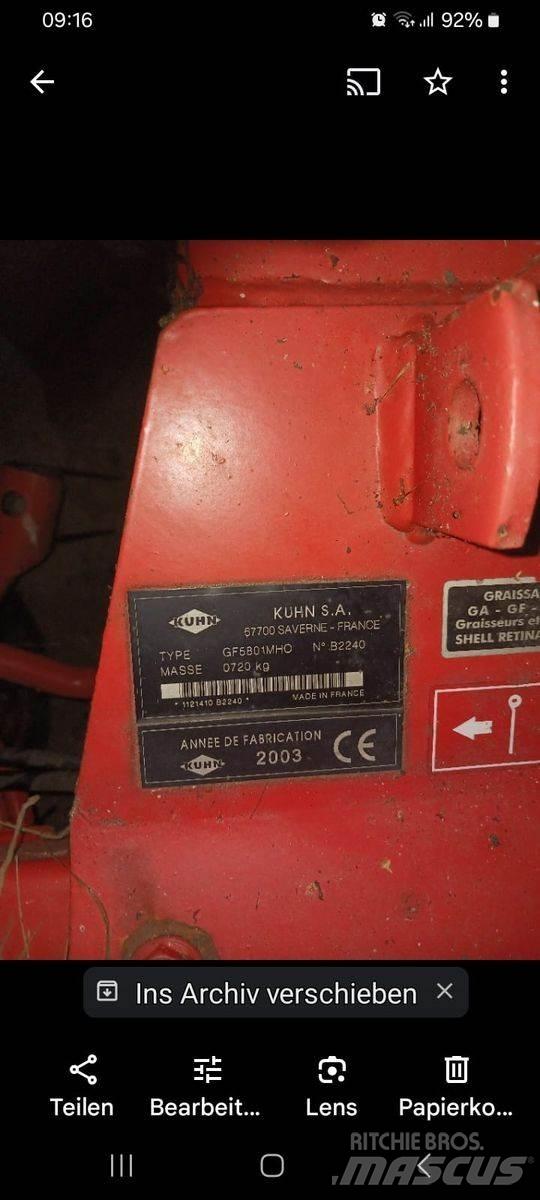 Kuhn GF 5801 MHO Obraceče a shrabovače sena