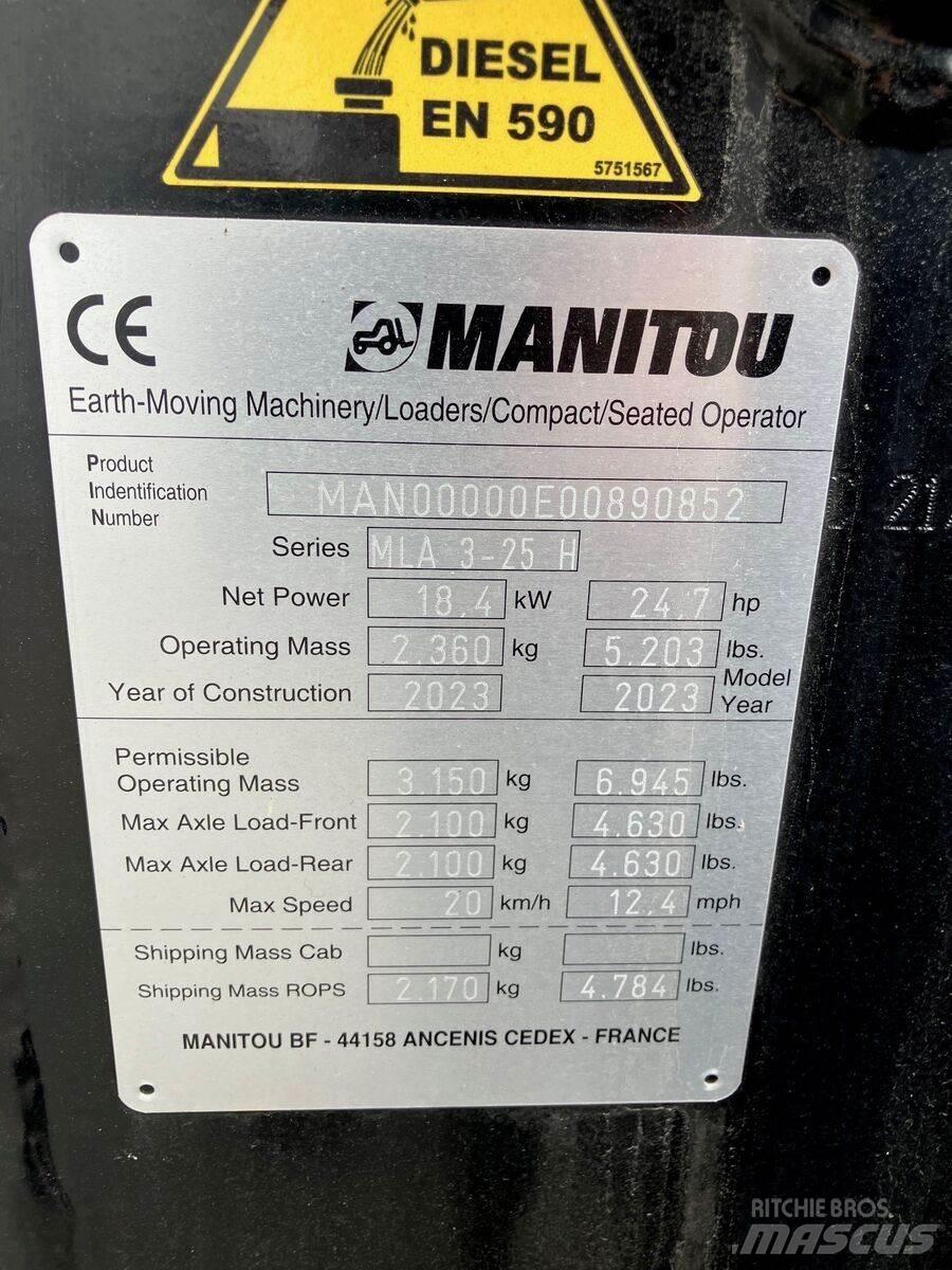 Manitou MLA 3-25 Čelní nakladače a rypadla