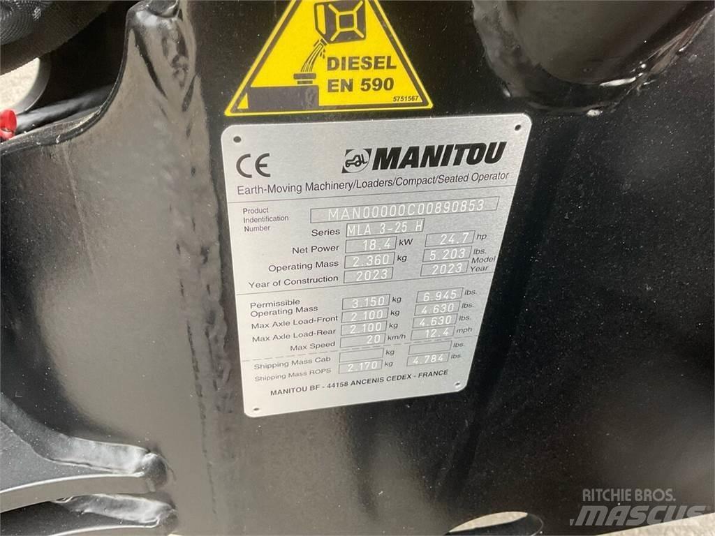 Manitou MLA 3-25 H Čelní nakladače a rypadla