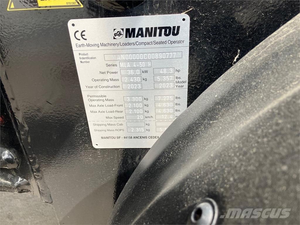 Manitou MLA 4-50 Čelní nakladače a rypadla