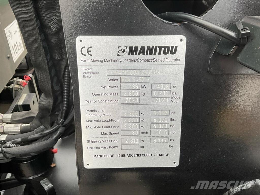 Manitou MLA 5-50 H Čelní nakladače a rypadla