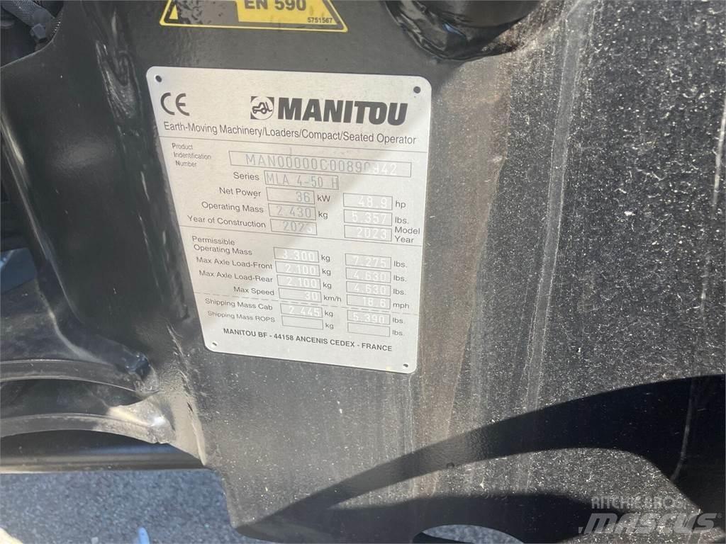 Manitou MLA4-50 Čelní nakladače a rypadla