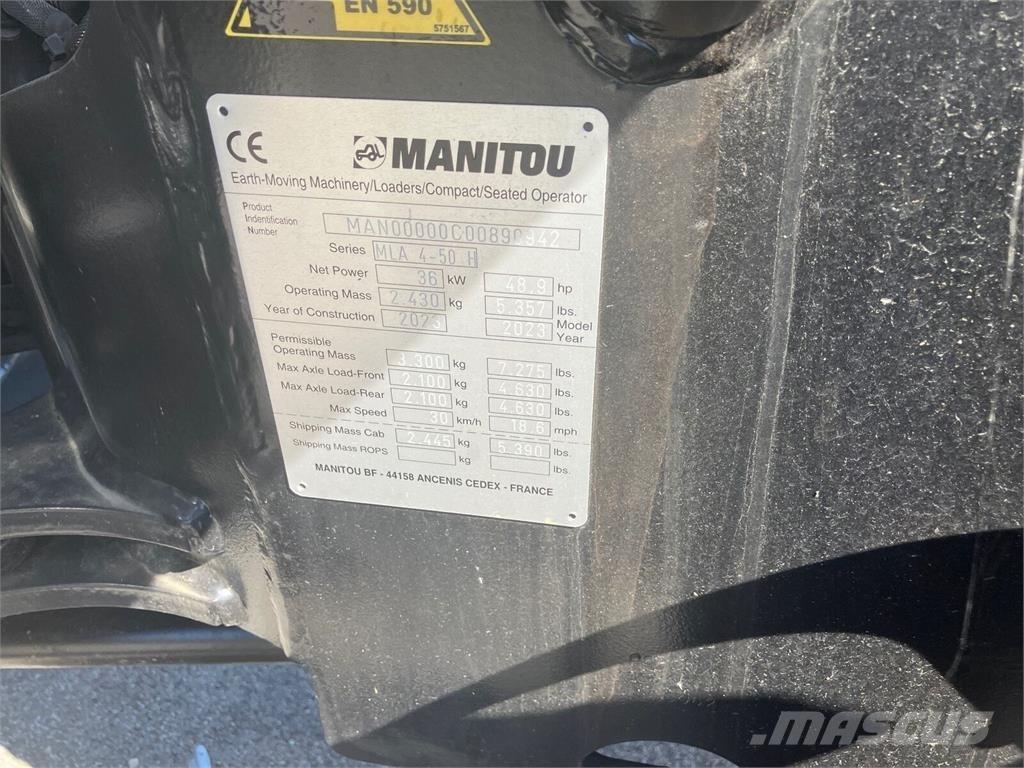 Manitou MLA4-50 Čelní nakladače a rypadla