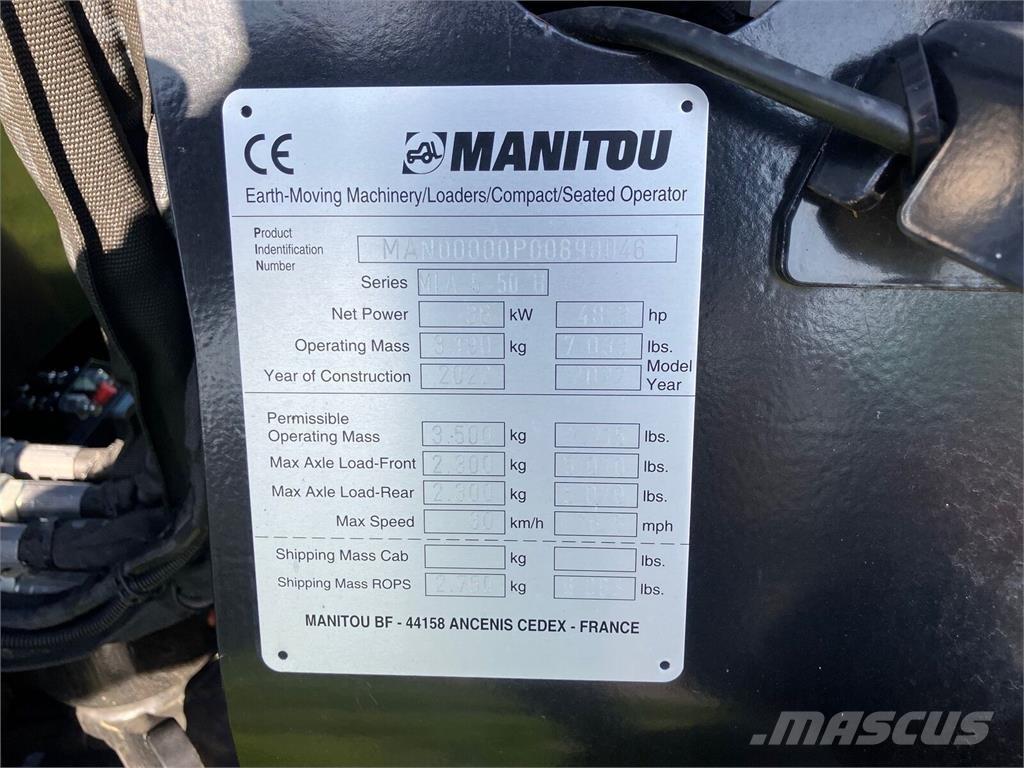Manitou MLA5-50 Čelní nakladače a rypadla