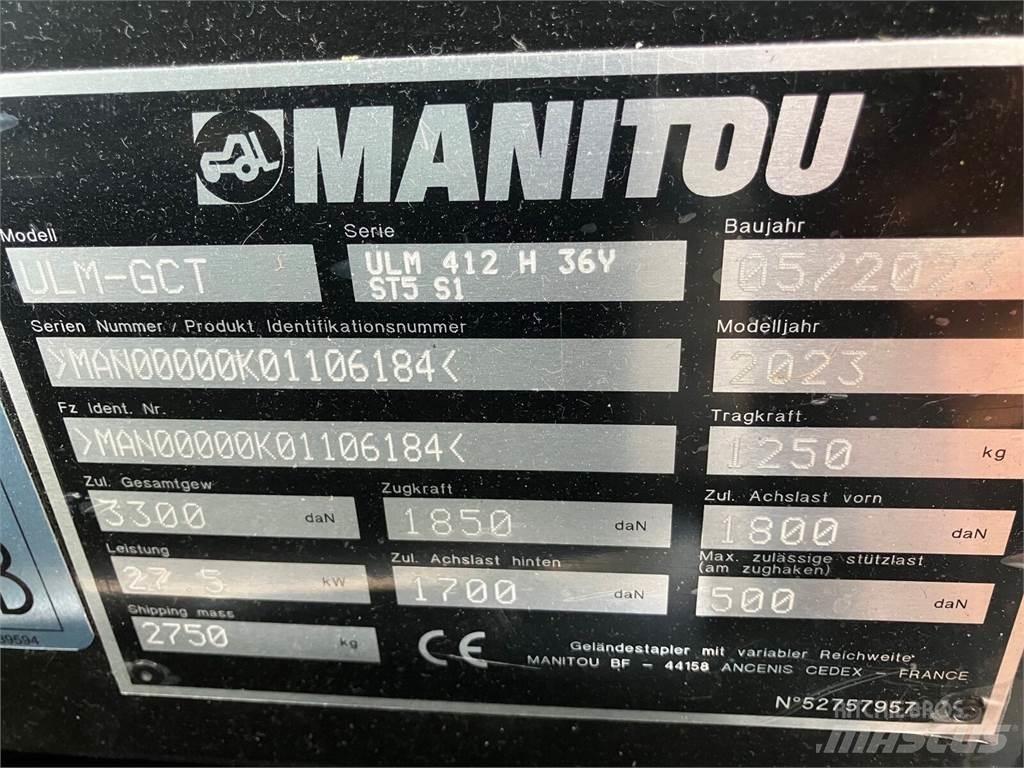 Manitou ULM 412 H Teleskopické manipulátory