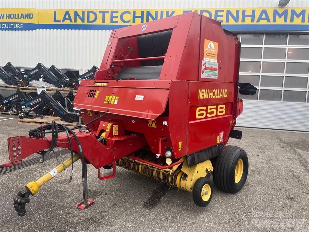 New Holland 658 Lis na válcové balíky