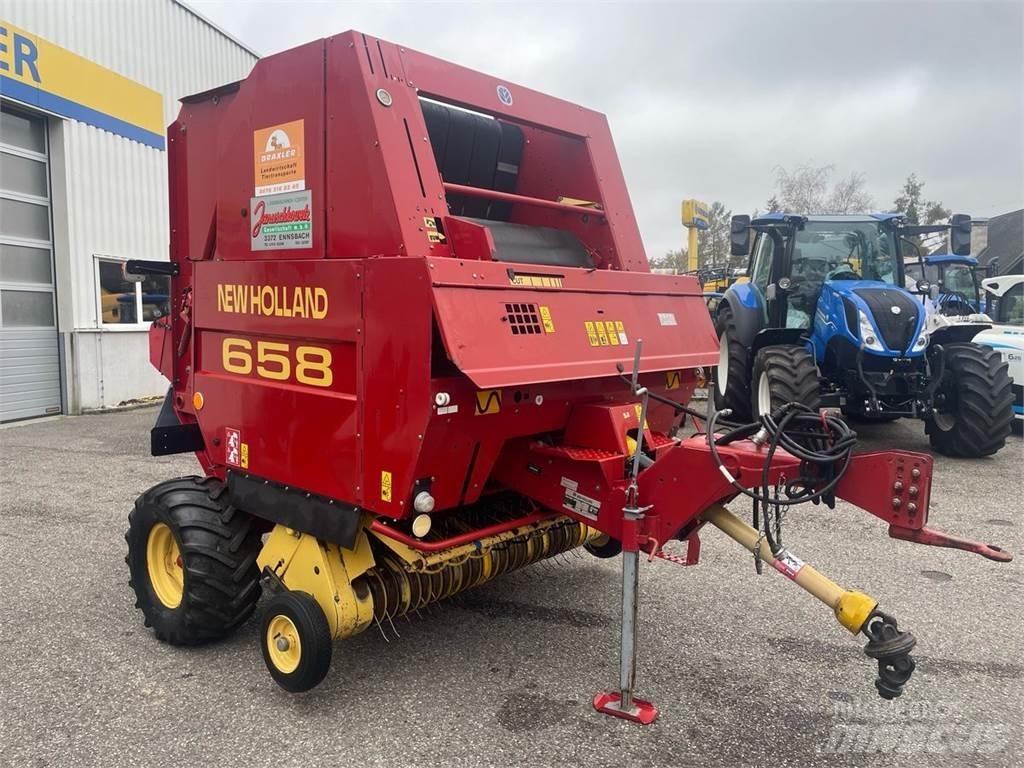 New Holland 658 Lis na válcové balíky