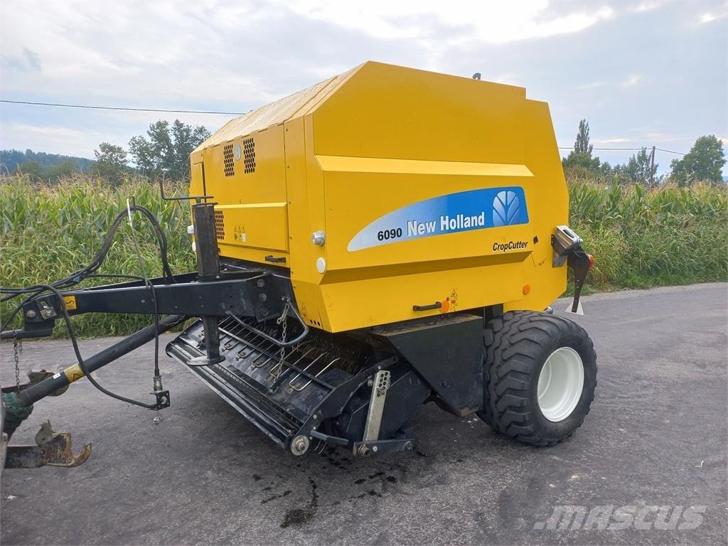 New Holland BR 6090 Lis na válcové balíky