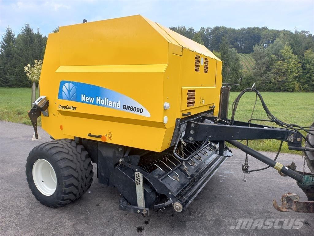 New Holland BR 6090 Lis na válcové balíky